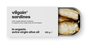 Vilgain Sardinky – v BIO extra panenskom olivovom oleji 120 g