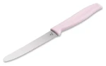 Boker Nôž na pečivo ružový / Kuchársky nôž / vlnkované ostrie / celková dĺžka 21 cm (03BO012)