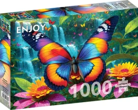 ENJOY Puzzle Motýľ v lese
