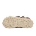 Dievčenské celoročné barefoot topánky Protetika TIRA PINK - 22