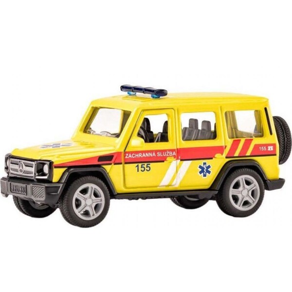 SIKU Super česká verzia - ambulancia Mercedes AMG G65