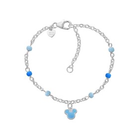 Disney Slušivý strieborný náramok Mickey Mouse Mini BS00103SL-47.CS