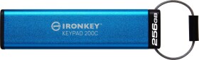 Kingston IronKey Keypad 200 256GB USB-C AES Encrypted