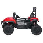 Mamido Detské elektrické autíčko PASSION 4x200W 24V červené