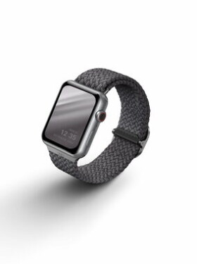 Uniq Aspen Braided remienok pre Apple Watch 44 amp; 42mm - GRANITE GREY (sivá) (8886463676417)