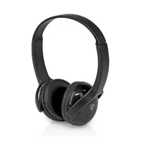 Nedis Bezdrôtové slúchadlá on-ear / Vstavaný mikrofón / Ovládanie stlačením (HPBT4000BK)