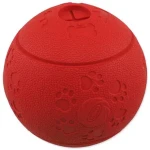 Dog Fantasy Hračka - loptička na maškrty červená 11 cm (454-31262)
