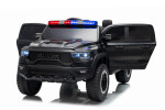 Mamido Mamido Elektrické autíčko Dodge Ram čierne s majákmi 4x4 | 12V10Ah