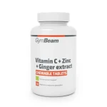 Vitamín C + Zinok + extrakt zo zázvoru tablety na cmúľanie - GymBeam (90 tab.) (36004-1-90tab)
