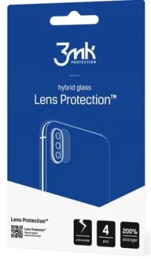 3mk Lens Hybridné sklo ochrana kamery pre Motorola Moto G72 (4ks) (5903108494021)