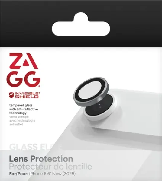 ZAGG InvisibleShield Premium Glass strieborná / Ochranné sklo šošoviek / Apple iPhone Air (200119619)