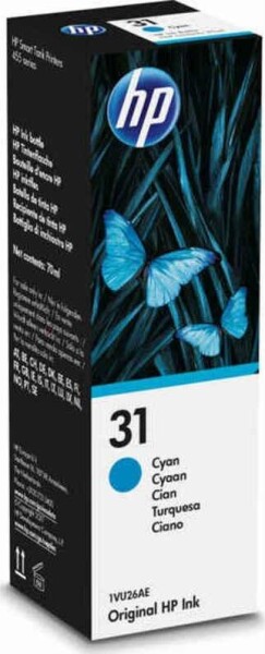 HP HP Ink Bottle 1VU26AE No.31 für Ink Tank Wireless 415 cyan