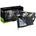 Inno3D GeForce RTX 4080 SUPER iChill Black 16G / 2295-2610 MHz / 16GB GDDR6X / 256Bit / 1x HDMI + 3x DP / 320W (16) (C408SB-166XX-18700006)