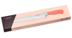 Wüsthof CLASSIC COLOUR Coral Peach / Nôž na chlieb / 23 cm / dvojito vlnkované ostrie (1061706323)