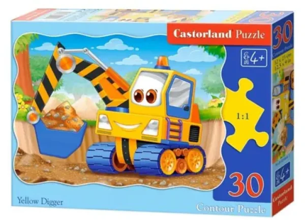 Castorland Žltý bager