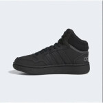 Unisexová juniorská členková obuv Hoops Mid 3.0 K Jr HR0228 Čierna – Adidas 38 2/3 černá