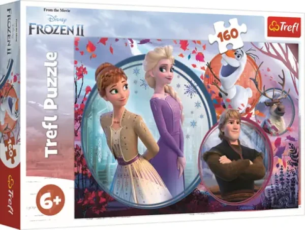 Trefl - Puzzle - Ľadové kráľovstvo 2: Sesterské dobrodružstvo