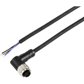 TRU COMPONENTS pripojovací kábel pre senzory - aktory, TC-12833124, piny: 3, 2 m, 1 ks; TC-12833124