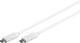 Goobay 67194 prepojovací kábel USB-C 3.1 gen.1 M 1 m biela (4040849671944)