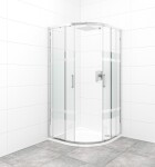 Sprchovací kút štvrťkruh 90x90 cm SAT TEX SATBKTEXS90CRS SATBKTEXS90CRS