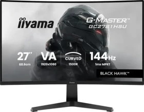 27" iiyama G-Master GC2781HSU-B1 čierna / LED / VA / zakrivený / 1920 x 1080 / 144 Hz / 1 ms / FreeSync Premium (GC2781HSU-B1)