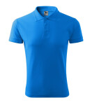 Pánska polokošeľa Pique snorkel blue M