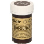 Gélová farba burgundská 25 g - Sugarflair - Sugarflair