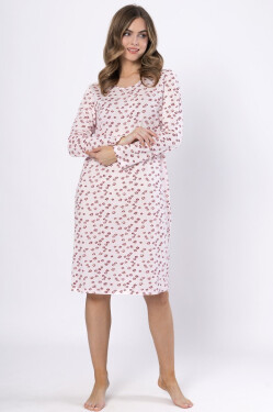 Košeľa Laveza Gelasia 1625 long/r M-2XL světle růžová XXL