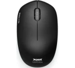 PORT CONNECT Wireless COLLECTION čierna / bezdrôtová myš / USB-A 2.4GHz dongle / 1600 DPI / 1x AA (900540-PC)