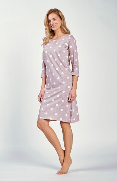 Taro Dolly 3213 3/4 S-XL Z24/25 dámske tričko fialovo-melanžová M