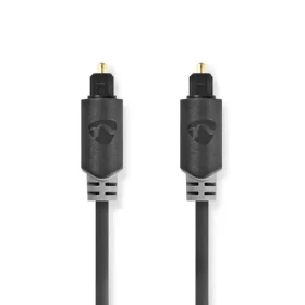 Nedis Optický audio kábel TosLink (M) - TosLink (M) 1.00 m čierna (CABW25000AT10)