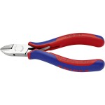 Knipex KNIPEX 77 02 135 H pre elektroniku a jemnú mechaniku bočné štiepacie kliešte s fazetou 135 mm; 77 02 135 H