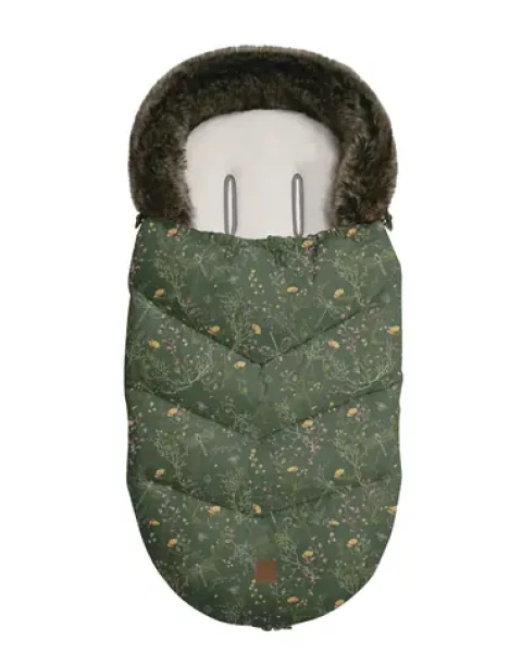 KikkaBoo Fusak zimné Luxury Secret Garden Green (31108040154KB)