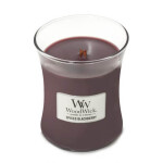 Woodwick Spiced BlackBerry 275g - váza stredná / doba horenia: až 65h (5038581058146)