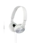 Sony MDR-ZX310AP Biela / Slúchadlá s opaskom / vstavaný mikrofón / 30mm reproduktory / 98 dB (MDRZX310APW.CE7)