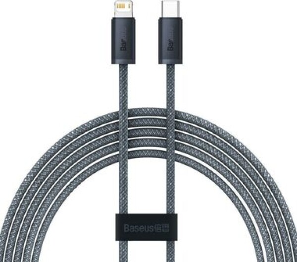 Baseus CALD000116 Kábel USB-C (M) - Lightning (M) 2 m sivá / 20W (CALD000116)