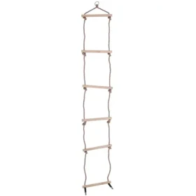 Bigjigs Toys Drevený povrazový rebrík