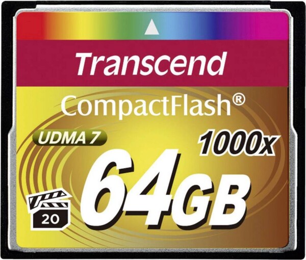 Transcend 1000x Compact Flash (TS64GCF1000)