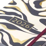 Busy B Týždenný diár To Do Charcoal Marble A5 2026