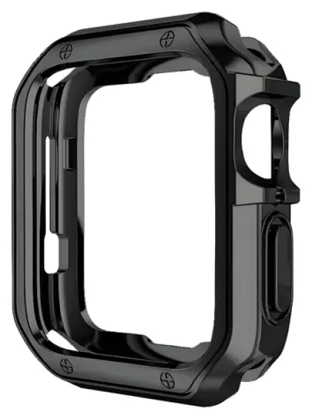 Hurtel Soft Strong Watch čierna / Kryt / Apple Watch 41mm Series 7/8/9