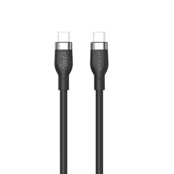Hyper Silicone 240W USB-C USB-C (HY-HJ4002BKGL)