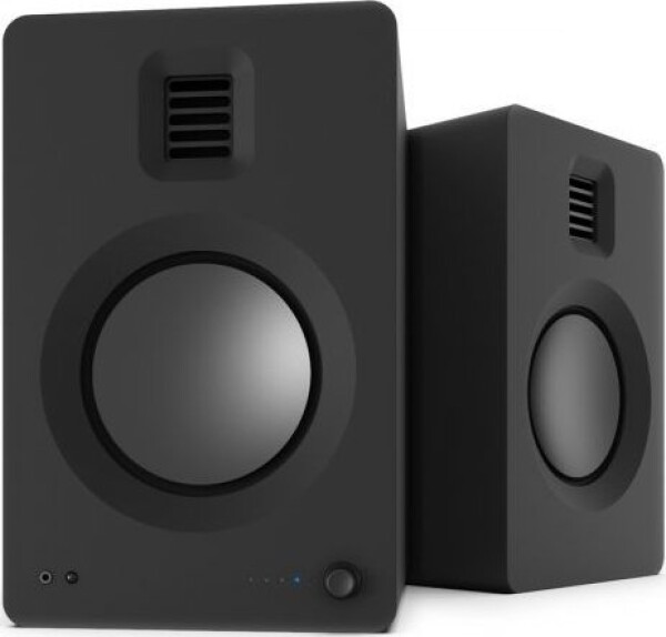 C2G KANTO AUDIO PREMIUM POWERED SPEAKER WITH HEADPHONE OUT, USB DAC, DEDICATED PHONO PRE-AMP, BLUETOOTH, MATTE BLACK (INCL. TYPE F & G POWER CORDS)