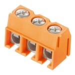 Weidmüller 1234550000 skrutkovacia svorka 2.5 mm² Pólov 4 oranžová 100 ks; 1234550000