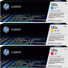 HP 131A Sada CMY Originál (U0SL1AM)