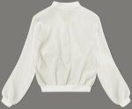 Vlnená bunda bomber (15687) ecru - Goodlooking M/L