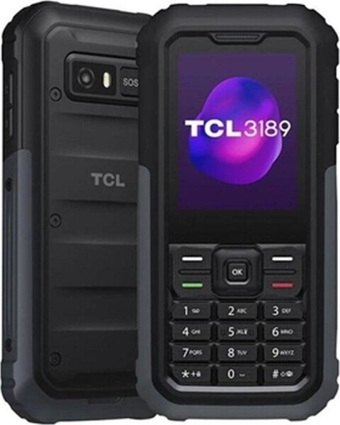 TCL Telefon komórkowy Pre seniorów TCL 3189 2,4" Sivý Čierny/Sivý