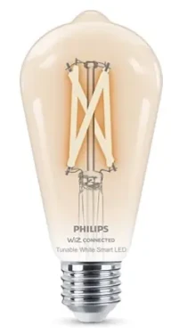 Philips SMART filament ST64 E27 7W / múdra LED žiarovka / 806 lm / 2700 - 6500 k / stmievateľná (929003018621)