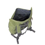 Roll top batoh Travelite Basics Roll-up Backpack Green/Grey