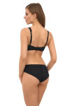 Mäkká podprsenka Lupo 2521 bralette černá 75D