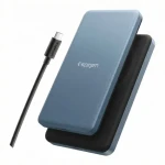 Spigen Essential EA2205MQ tmavo modrá / Powerbanka / 5000mAh / 22,5W / MagSafe / Qi2 (ABA10194)